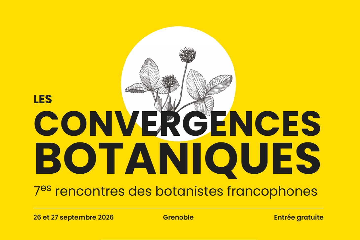 Convergences botaniques Grenoble - sept 2026