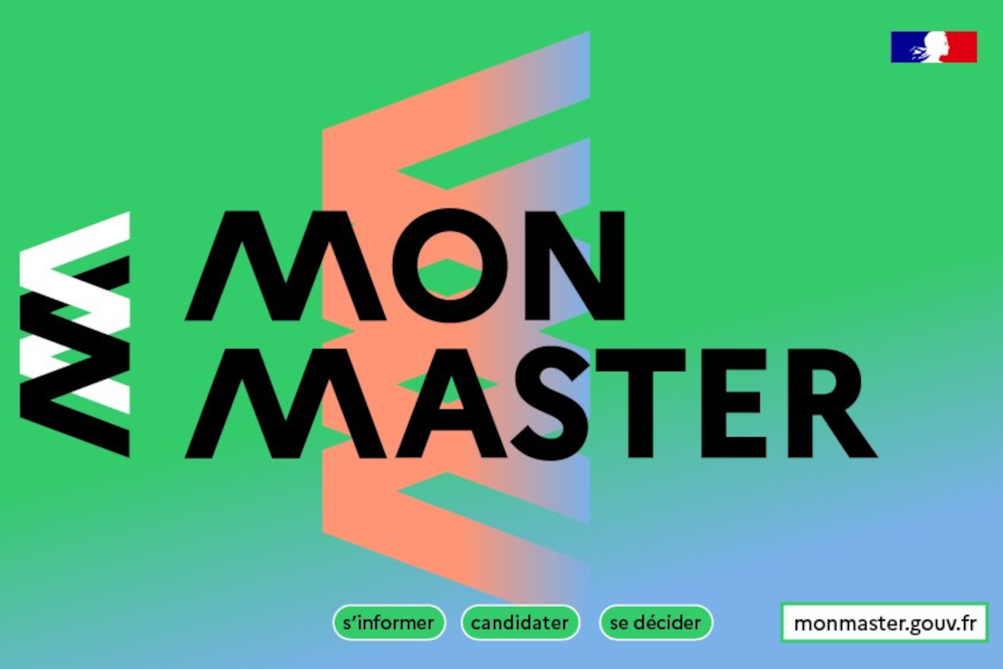 À partir du mois de mars 2023, le dépôt des candidatures en première année de master s'effectuera sur la plateforme de recrutement et de candidature "Mon Master".
